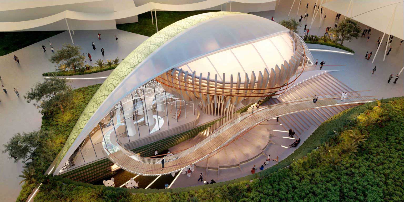 Azerbaijan Pavilion - Expo 2020 Dubai - Special tensile structures and